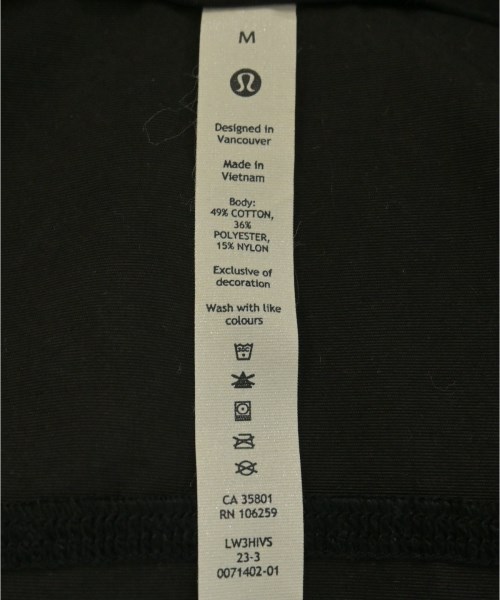 lululemon（ルルレモン）その他 黒 サイズ:M メンズ/2200729287012
