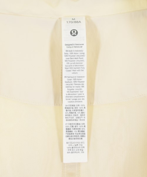 lululemon（ルルレモン）ブルゾン 白 サイズ:M レディース/2200725715144