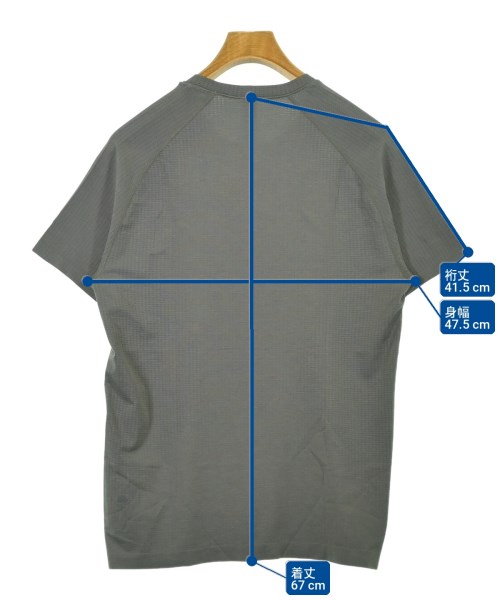lululemon（ルルレモン）Tシャツ・カットソー グレー サイズ:S メンズ/2200733843822