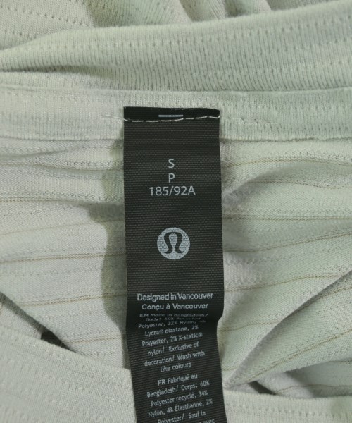 lululemon（ルルレモン）Tシャツ・カットソー グレー サイズ:S メンズ/2200733843839