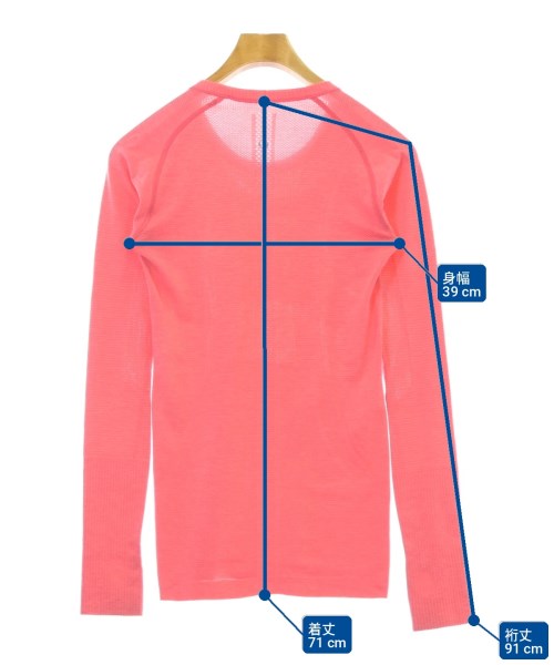 lululemon（ルルレモン）Tシャツ・カットソー ピンク サイズ:-(XS位) レディース/2200718559038
