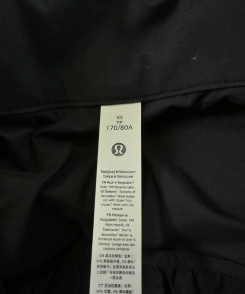 lululemon（ルルレモン）その他 黒 サイズ:XS レディース/2200720326093