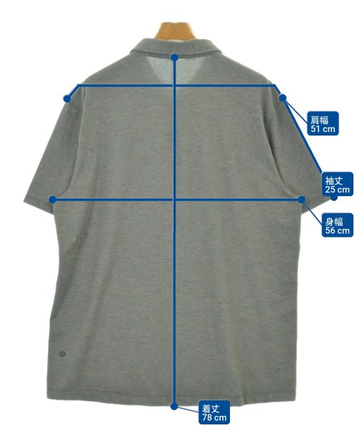 lululemon（ルルレモン）Tシャツ・カットソー グレー サイズ:-(XL位) メンズ/2200724631049