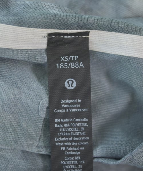 lululemon（ルルレモン）Tシャツ・カットソー 青 サイズ:XS メンズ/2200690863086
