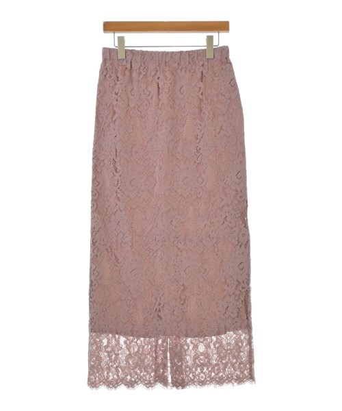 eclat(エクラ)ロング・マキシ丈スカート ピンク サイズ:40(M位)/2200644761277