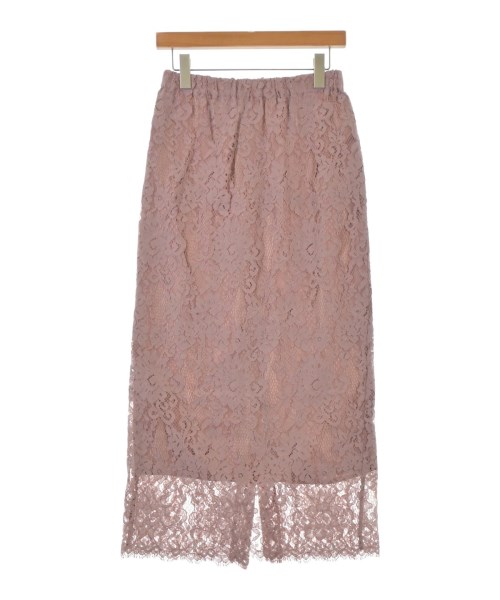 eclat(エクラ)ロング・マキシ丈スカート ピンク サイズ:38(M位)/2200644761307