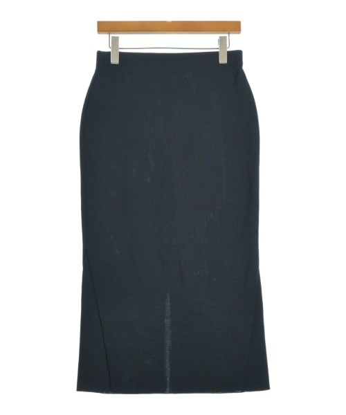 eclat(エクラ)ロング・マキシ丈スカート 紺 サイズ:40(M位)/2200651720014