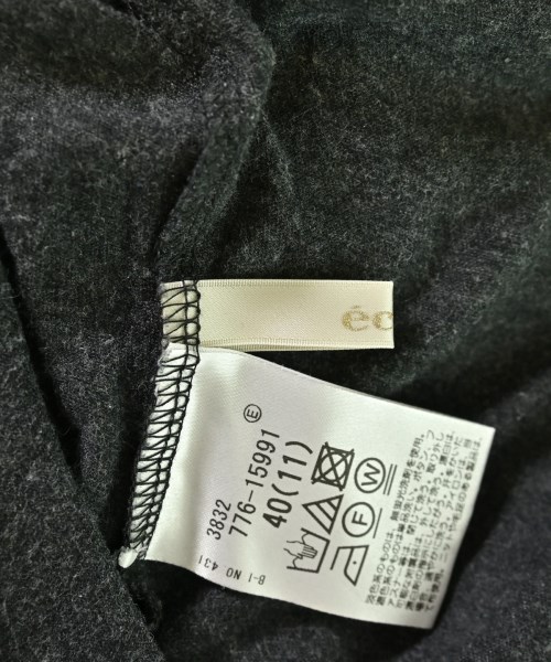 eclat（エクラ）Tシャツ・カットソー グレー サイズ:11(L位) レディース/2200710730114