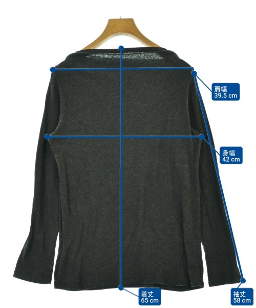 eclat（エクラ）Tシャツ・カットソー グレー サイズ:11(L位) レディース/2200710730114