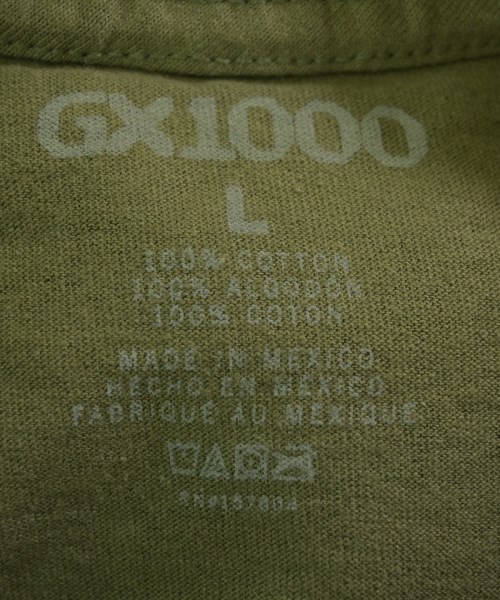 gx1000（ジーエックス）Tシャツ・カットソー カーキ サイズ:L メンズ/2200721769196