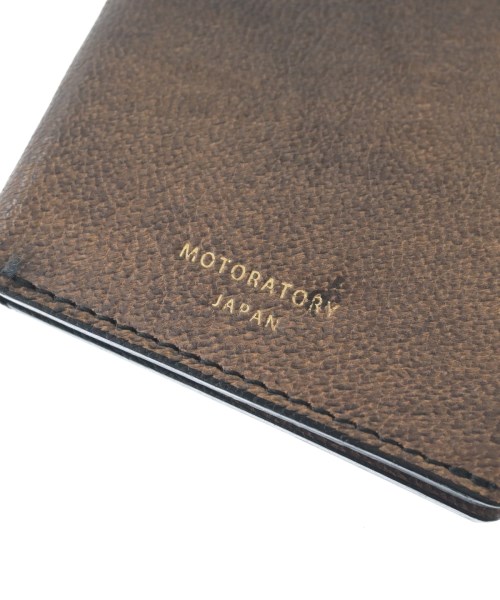 MOTORATORY（モトラトリー）カードケース 茶 サイズ:- メンズ/2200696883071