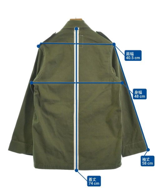 ARCHIVAL CLOTHING（アーカイバルクロージング）カジュアルシャツ カーキ サイズ:M レディース/2200600729211
