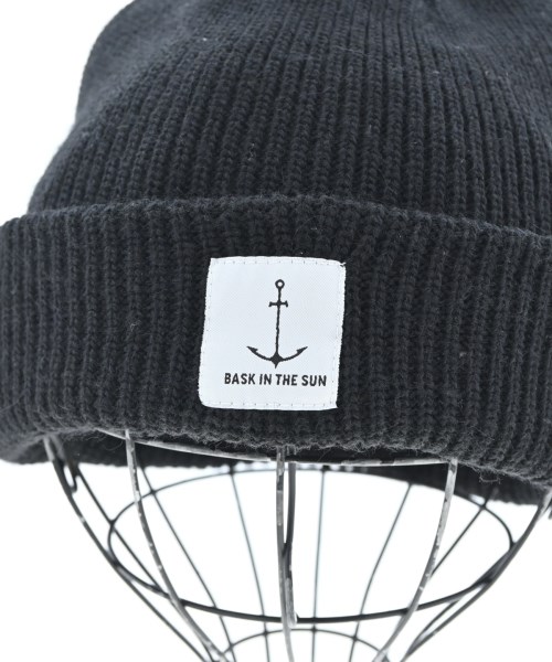 baskinthesun（バスクインザサン）ニットキャップ・ビーニー 黒 サイズ:- メンズ/2200629457096