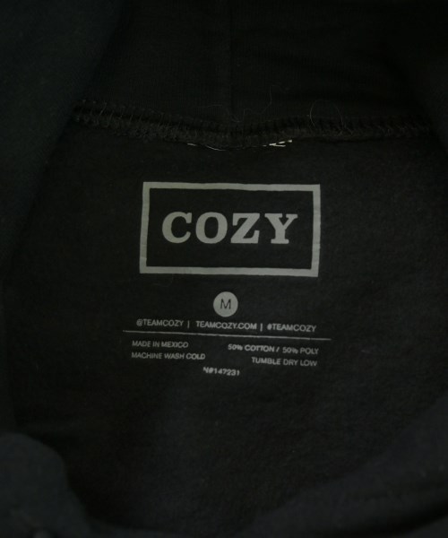 TEAM COZY（チームコージー）パーカー 黒 サイズ:M メンズ/2200678967294