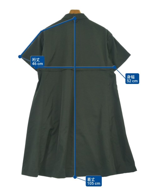 GRIP SWANY（グリップスワニー）シャツワンピース 緑 サイズ:M レディース/2200637539029