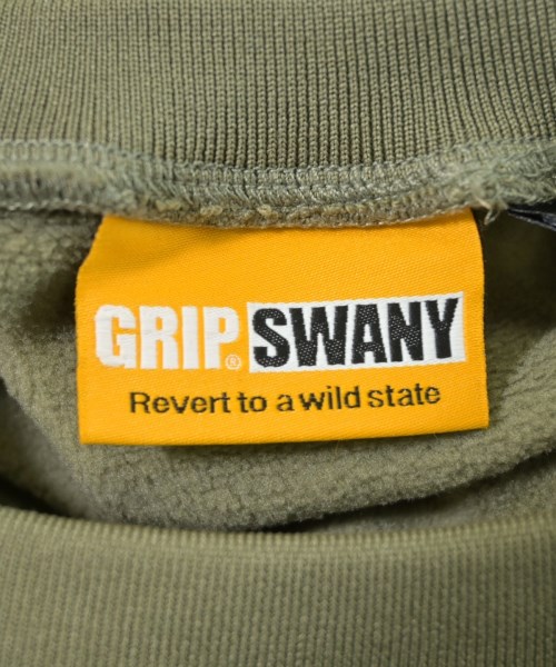GRIP SWANY（グリップスワニー）スウェット カーキ サイズ:M メンズ/2200618099054