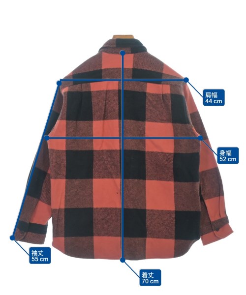 GRIP SWANY（グリップスワニー）カジュアルシャツ オレンジ サイズ:M メンズ/2200621180053