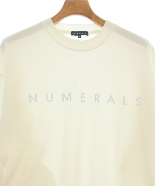 NUMERALS（ヌメラルズ）スウェット 白 サイズ:M メンズ/2200616780268