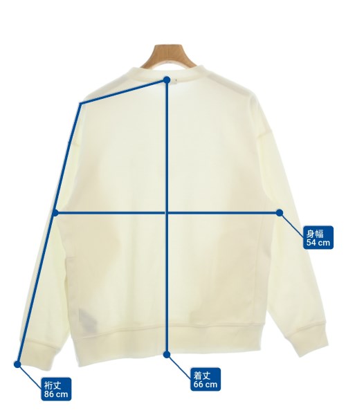 NUMERALS（ヌメラルズ）スウェット 白 サイズ:M メンズ/2200616780268