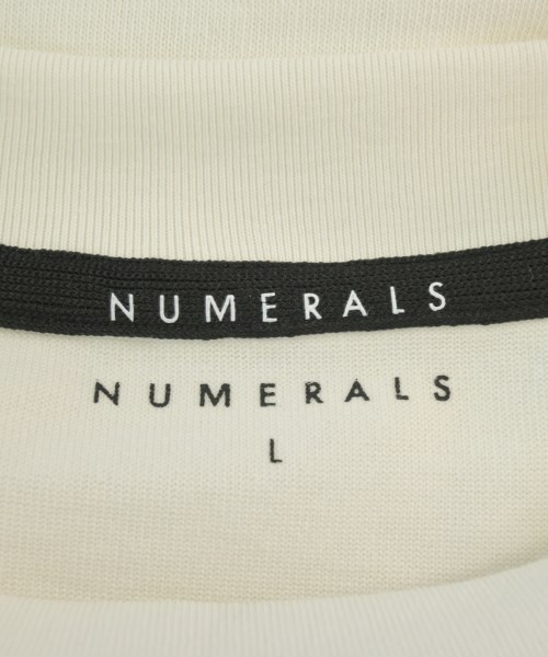 NUMERALS（ヌメラルズ）Tシャツ・カットソー 白 サイズ:L メンズ/2200686098263