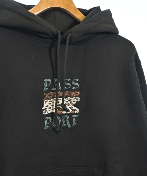 PASS PORT（パスポート）パーカー 黒 サイズ:M メンズ/2200736887304