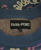 PASS PORT（パスポート）ニット・セーター 青 サイズ:M メンズ/2200736887380