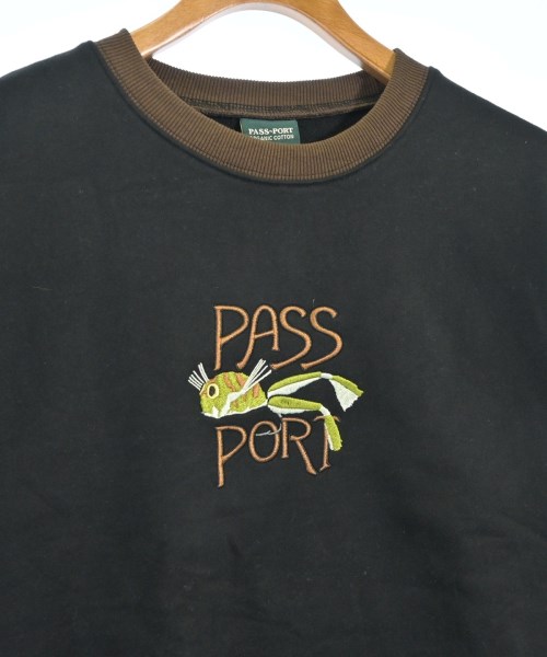 PASS PORT（パスポート）スウェット 黒 サイズ:L メンズ/2200736887403