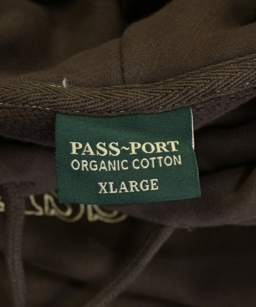 PASS PORT（パスポート）パーカー 茶 サイズ:XL メンズ/2200736887434