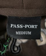 PASS PORT（パスポート）パーカー 茶 サイズ:M メンズ/2200736887588