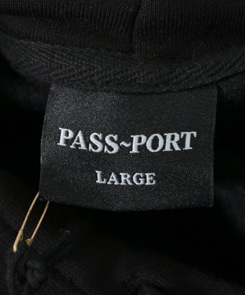 PASS PORT（パスポート）パーカー 黒 サイズ:L メンズ/2200736887601