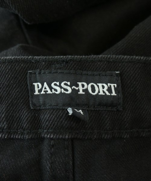 PASS PORT（パスポート）デニムパンツ 黒 サイズ:34(XL位) メンズ/2200736889124