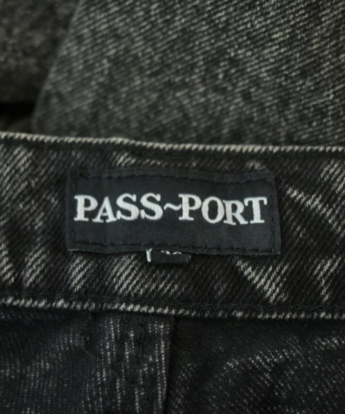 PASS PORT（パスポート）デニムパンツ グレー サイズ:36(XXL位) メンズ/2200736889155