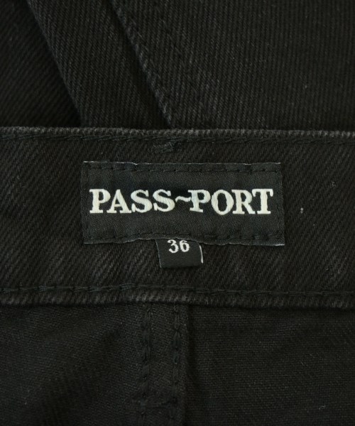 PASS PORT（パスポート）デニムパンツ 黒 サイズ:36(XXL位) メンズ/2200736889162
