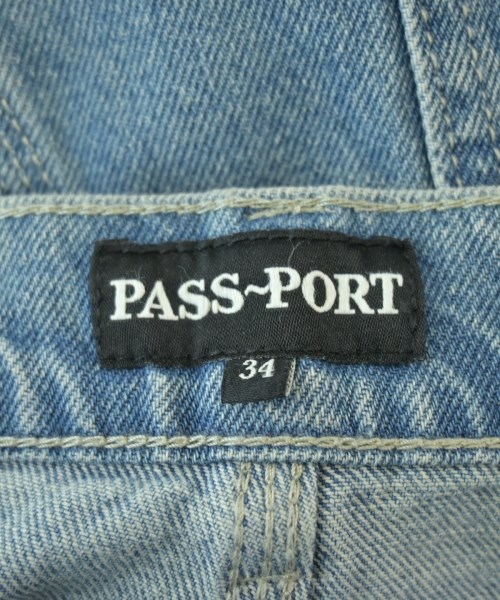 PASS PORT（パスポート）デニムパンツ 紺 サイズ:34(XL位) メンズ/2200736889179