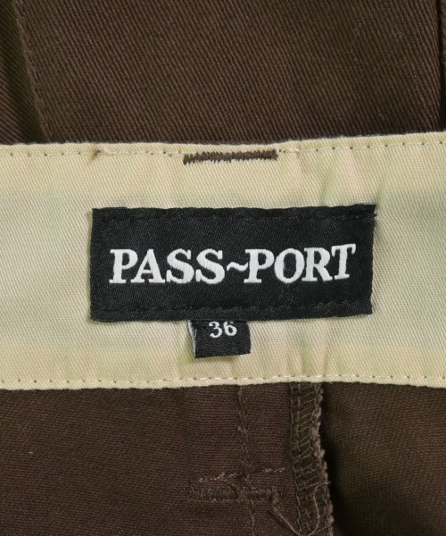 PASS PORT（パスポート）チノパン 茶 サイズ:36(XXL位) メンズ/2200736889209