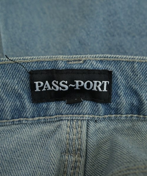 PASS PORT（パスポート）デニムパンツ 青 サイズ:36(XXL位) メンズ/2200736889292