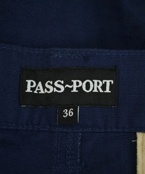 PASS PORT（パスポート）ショートパンツ 紺 サイズ:36(XXL位) メンズ/2200736889377