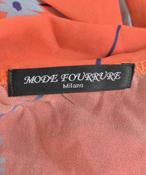 MODE FOURRURE（モードフルーレ）ワンピース オレンジ サイズ:-(M位) レディース/2200629041011