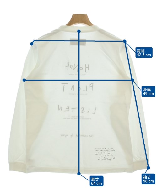SKIN（スキン）Tシャツ・カットソー 白 サイズ:M メンズ/2200688576271