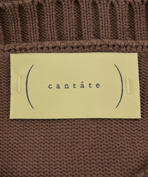 cantate（カンタータ）ニット・セーター 茶 サイズ:0(XS位) メンズ/2200624231011