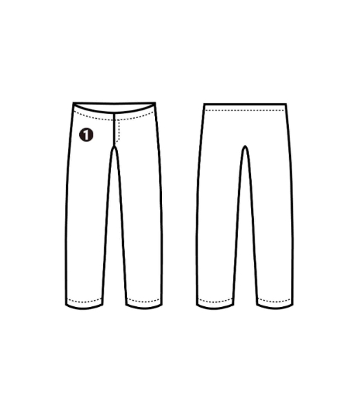 cantate（カンタータ）デニムパンツ 白 サイズ:32(L位) メンズ/2200657617028