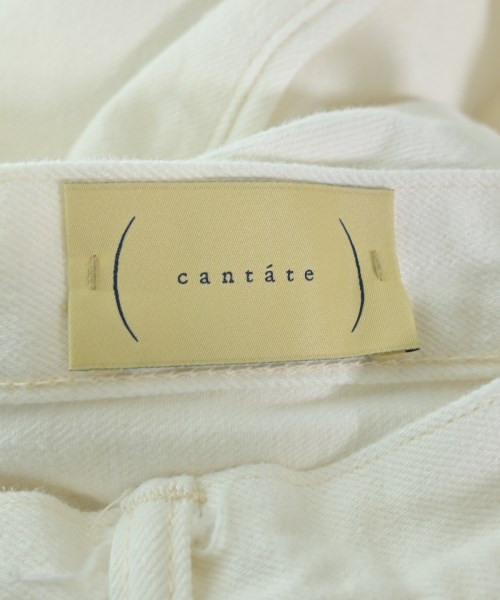 cantate（カンタータ）デニムパンツ 白 サイズ:32(L位) メンズ/2200657617028