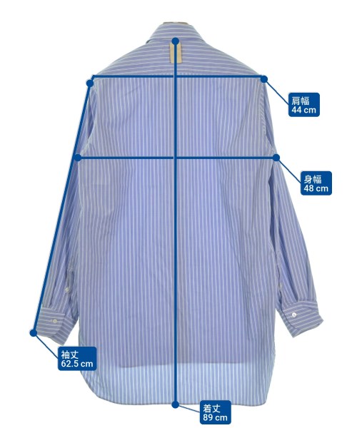 cantate（カンタータ）カジュアルシャツ 青 サイズ:46(M位) メンズ/2200654802083