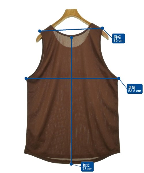ballaholic（ボーラホリック）タンクトップ 茶 サイズ:XL メンズ/2200709517047