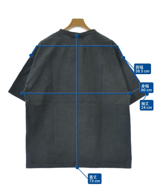 RHUDE（ルード）Tシャツ・カットソー 黒 サイズ:L メンズ/2200623206188