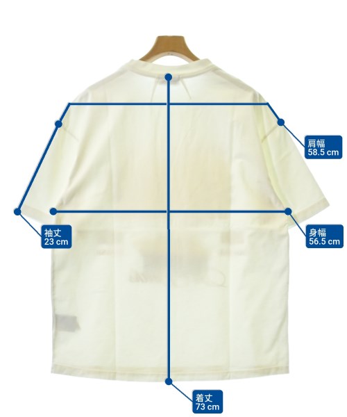 RHUDE（ルード）Tシャツ・カットソー 白 サイズ:M メンズ/2200623206195