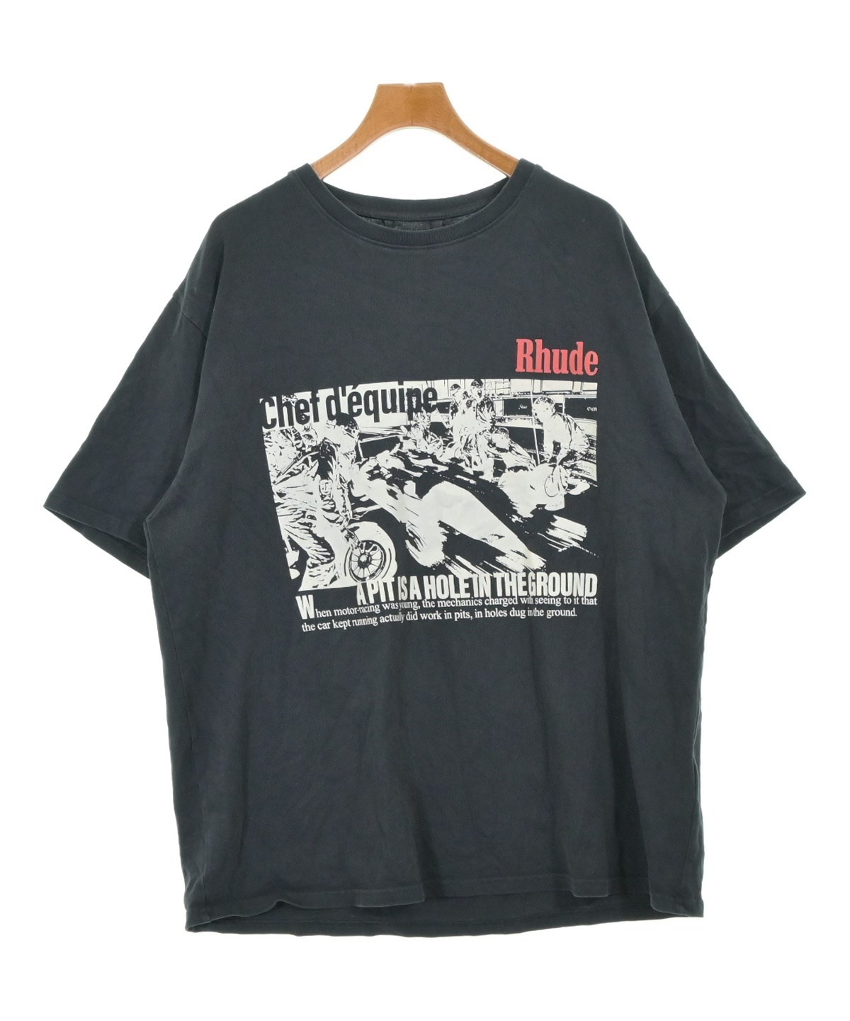 ルード RHUDE Tシャツ RHUDE（ルード）Tシャツ・カットソー 黒 サイズ:XL メンズ