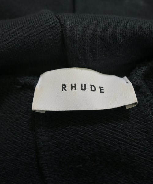 RHUDE（ルード）パーカー 黒 サイズ:L メンズ/2200657305048