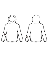 RHUDE（ルード）パーカー 黒 サイズ:L メンズ/2200657305048