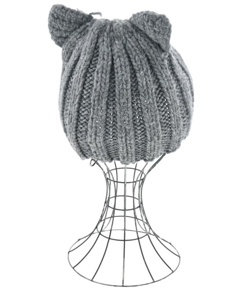 HELENE BERMAN（ヘレンバーマン）ニットキャップ・ビーニー グレー サイズ:- レディース/2200661232118